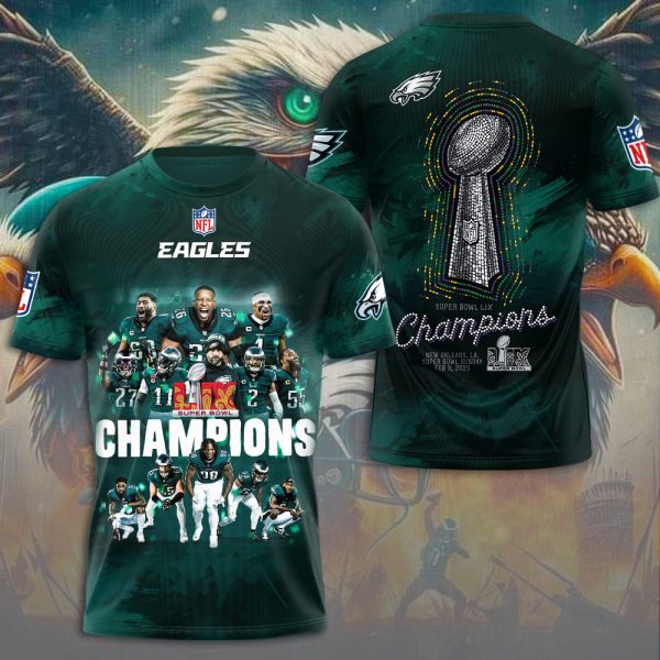 Philadelphia Eagles 3D Apparel - NGHIAVT 1618