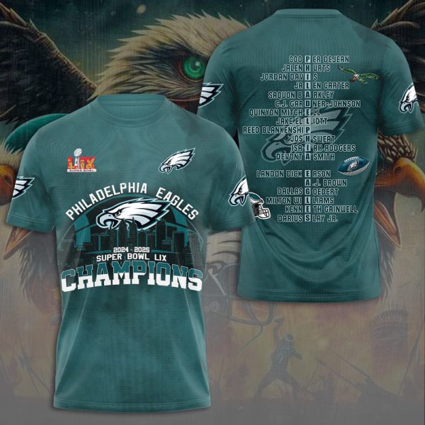 Philadelphia Eagles 3D Apparel - NGHIAVT 1622