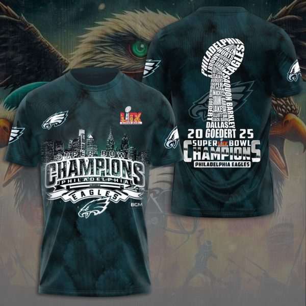 Philadelphia Eagles 3D Apparel - NGHIAVT 1623