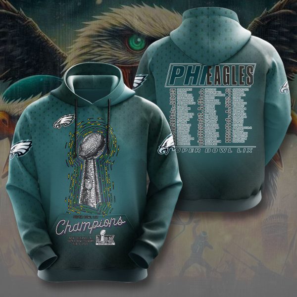 Philadelphia Eagles 3D Apparel - NGHIAVT 1625