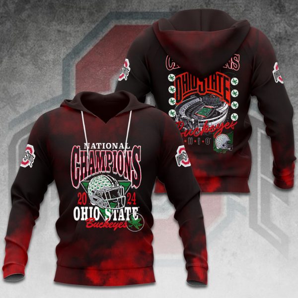 Ohio State Buckeyes Football 3D Apparel - HOATT 8219