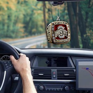 Ohio State Buckeyes Football Custom Shape 1-sided Acrylic Car Ornament - HOATT 8384