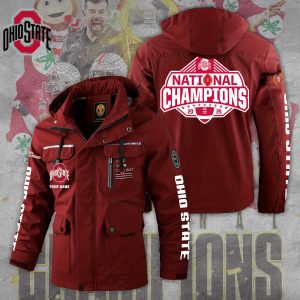 Personalized Ohio State Buckeyes Football 2D Parka Jacket - TANTN 10706