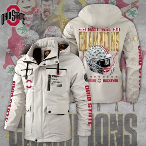 Ohio State Buckeyes Football 2D Parka Jacket - TANTN 10707