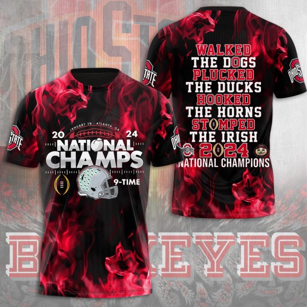 Ohio State Buckeyes Football 3D Apparel - GNE 2686