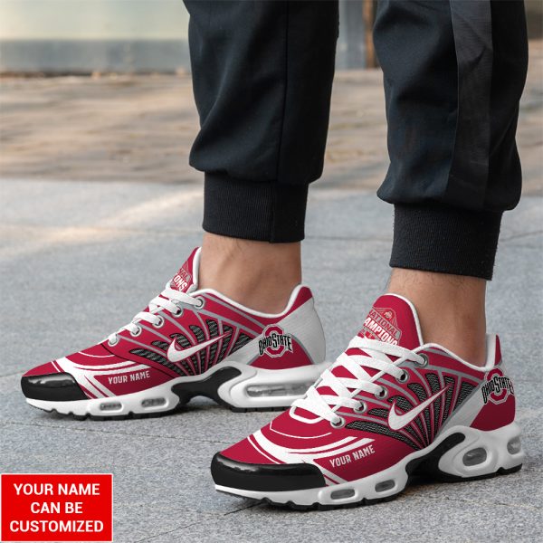 Personalized Ohio State Buckeyes Football Air Max Shoes - TANTN 10693