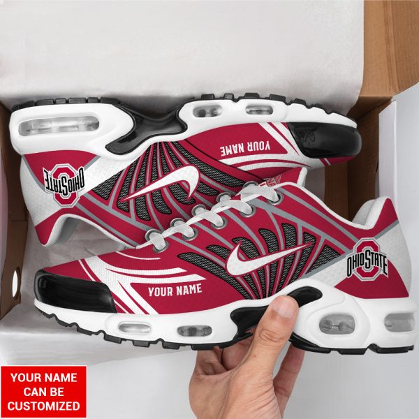 Personalized Ohio State Buckeyes Football Air Max Shoes - TANTN 10693