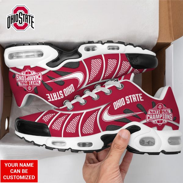 Personalized Ohio State Buckeyes Football Air Max Shoes - TANTN 10694