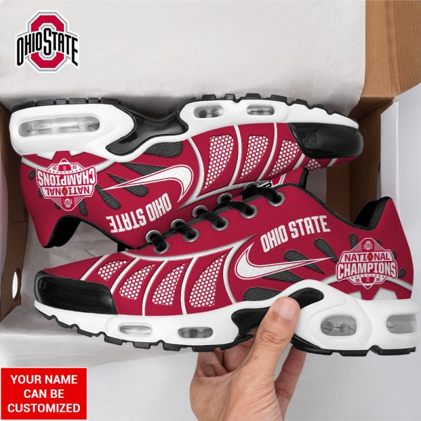 Personalized Ohio State Buckeyes Football Air Max Shoes - TANTN 10694