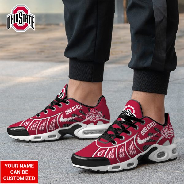 Personalized Ohio State Buckeyes Football Air Max Shoes - TANTN 10694