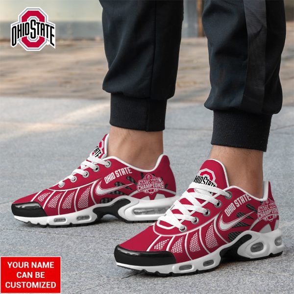 Personalized Ohio State Buckeyes Football Air Max Shoes - TANTN 10694