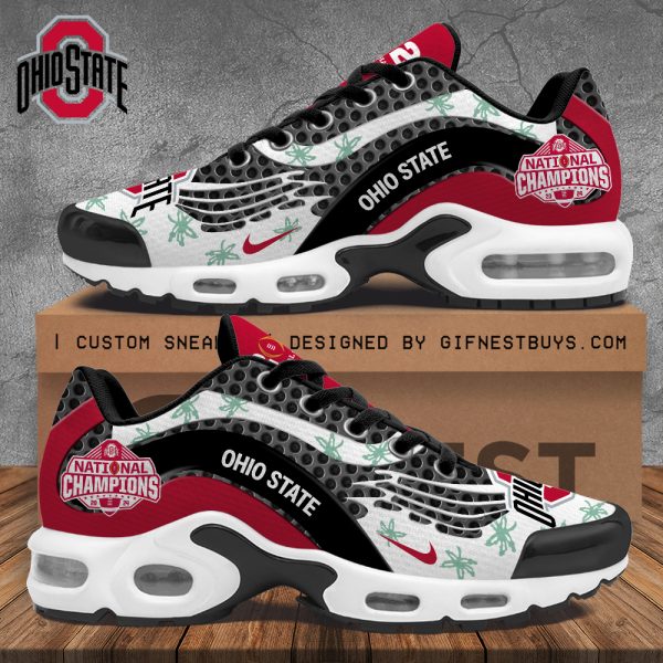 Ohio State Buckeyes Football Air Max Shoes - TANTN 10725