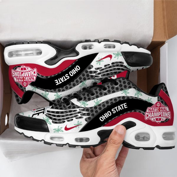 Ohio State Buckeyes Football Air Max Shoes - TANTN 10725