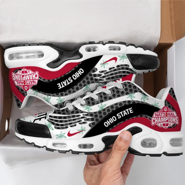 Ohio State Buckeyes Football Air Max Shoes - TANTN 10725