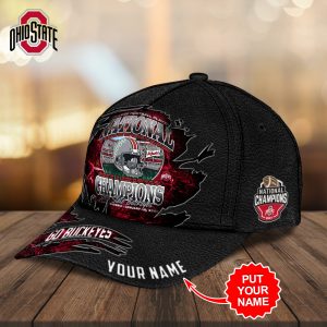 Personalized Ohio State Buckeyes Football Classic Cap - TANTN 10847