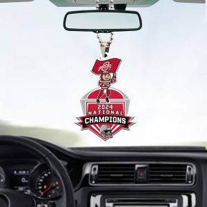 Ohio State Buckeyes Football Custom Shape 1-sided Acrylic Car Ornament - MAITM 9970