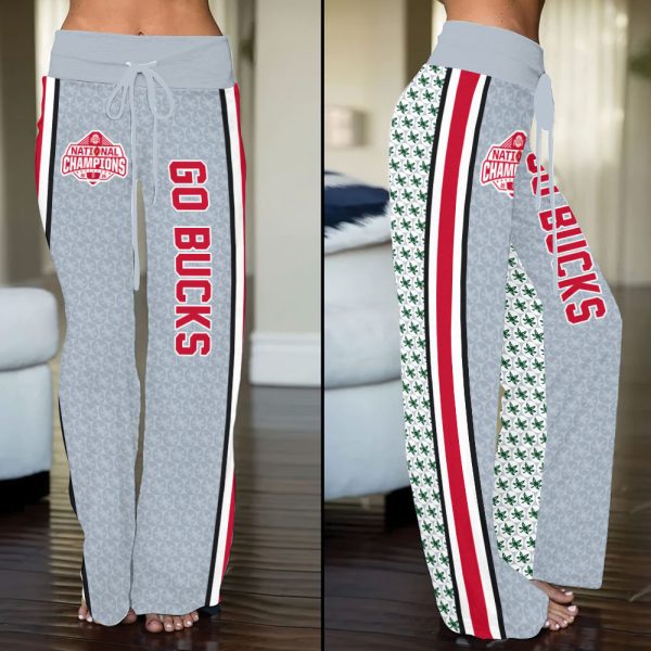 Ohio State Buckeyes Football High-Waisted Straight-Leg Trousers - MAITM 9965