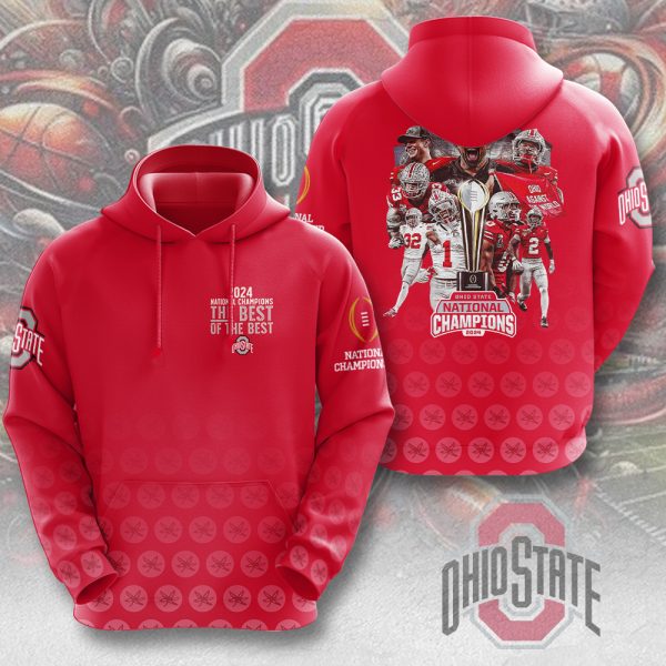 Ohio State Buckeyes Football 3D Apparel - GNE NEW36