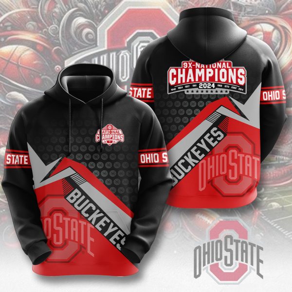 Ohio State Buckeyes Football 3D Apparel - GNE NEW40