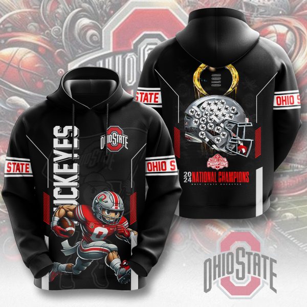 Ohio State Buckeyes Football 3D Apparel - GNE NEW43