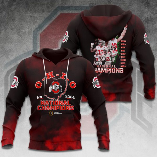 Ohio State Buckeyes Football 3D Apparel - HOATT 8179