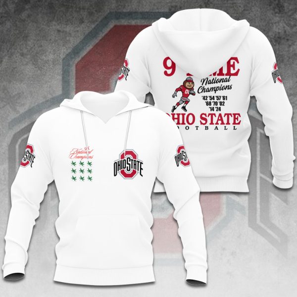 Ohio State Buckeyes Football 3D Apparel - HOATT 8399