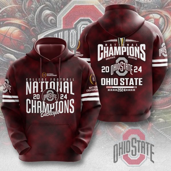 Ohio State Buckeyes Football 3D Apparel - MAITM 9923