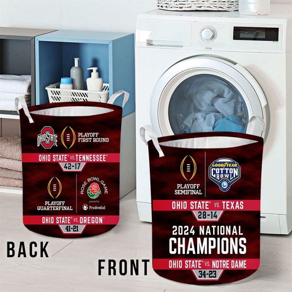 Ohio State Buckeyes Football Laundry Basket – MAITM 9933