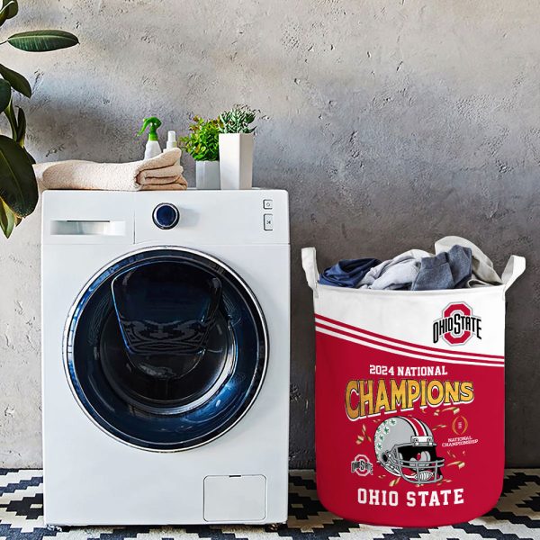 Ohio State Buckeyes Football Laundry Basket – HOATT 8694