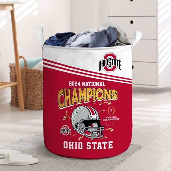 Ohio State Buckeyes Football Laundry Basket – HOATT 8694