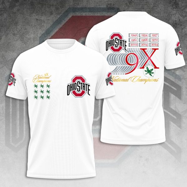 Ohio State Buckeyes Football 3D Apparel - HOATT 8201