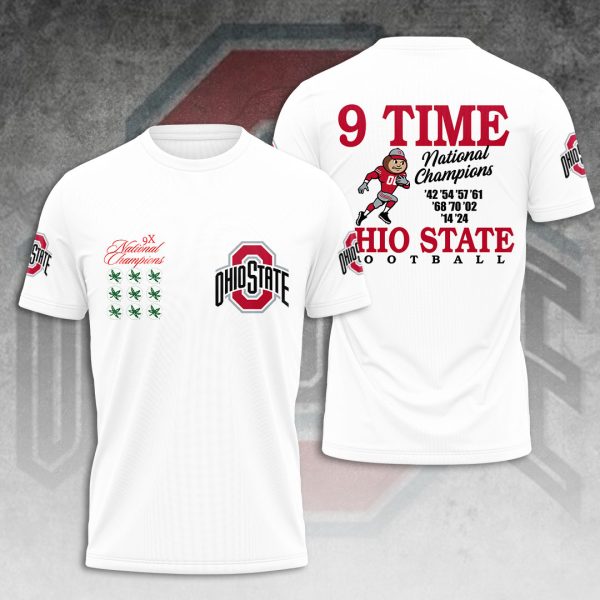 Ohio State Buckeyes Football 3D Apparel - HOATT 8399