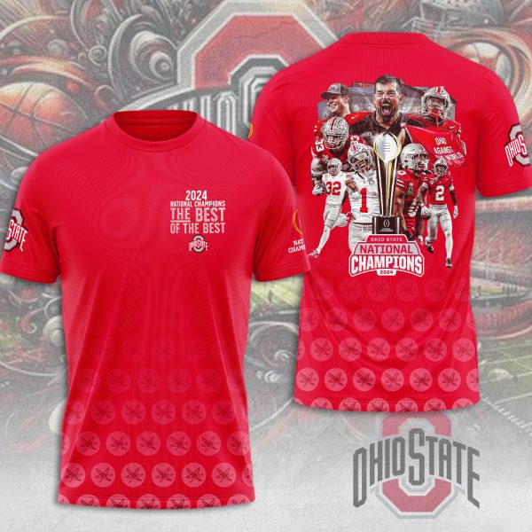 Ohio State Buckeyes Football 3D Apparel - GNE NEW36