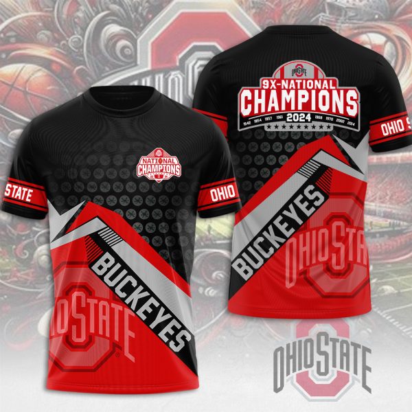 Ohio State Buckeyes Football 3D Apparel - GNE NEW40