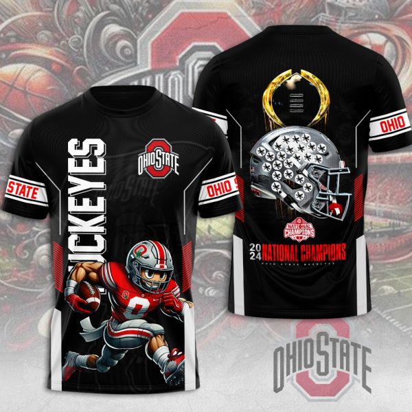 Ohio State Buckeyes Football 3D Apparel - GNE NEW43