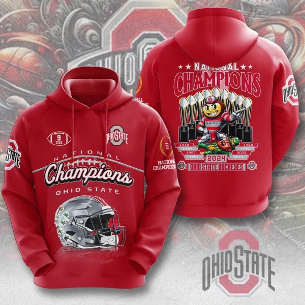 Ohio State Buckeyes Football 3D Apparel – GNE NEW53