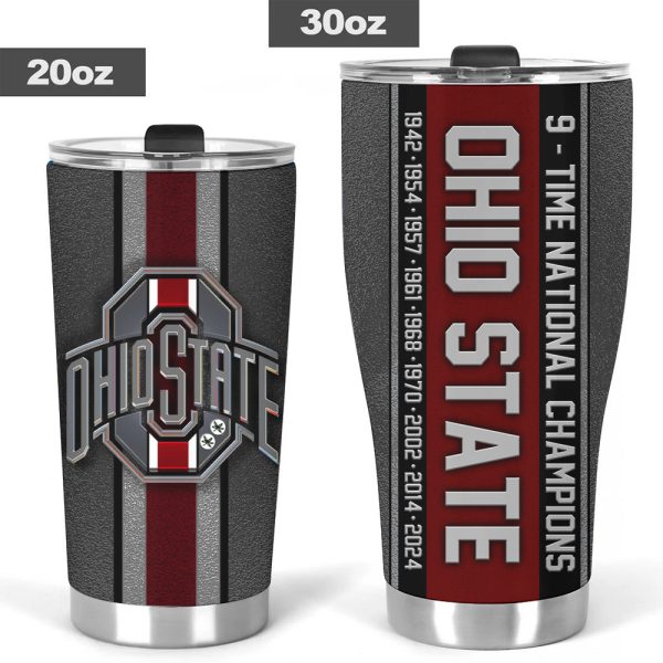 Ohio State Buckeyes Football Tumbler Cup - GNE NEW42