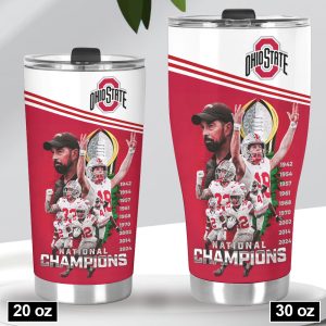 Ohio State Buckeyes Football Tumbler Cup - HOATT 8240