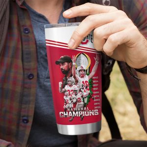 Ohio State Buckeyes Football Tumbler Cup - HOATT 8240