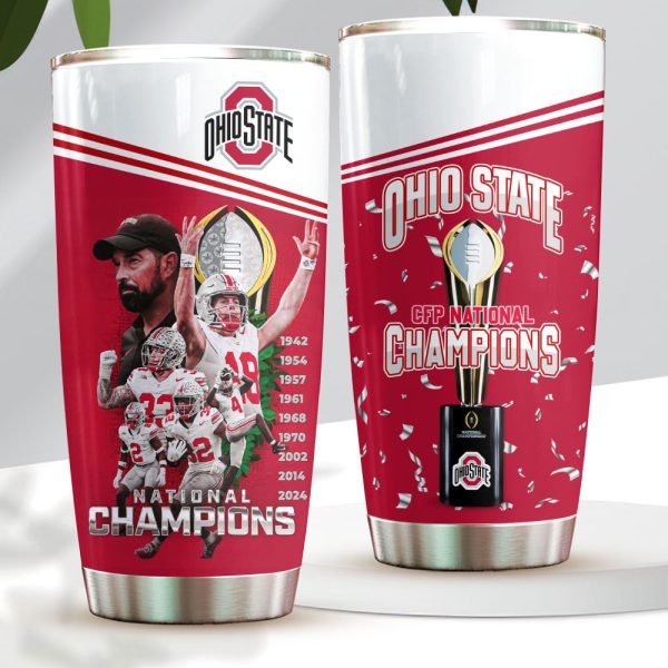 Ohio State Buckeyes Football Tumbler Cup - HOATT 8240