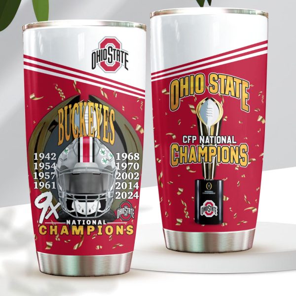 Ohio State Buckeyes Football Tumbler Cup - HOATT 8169