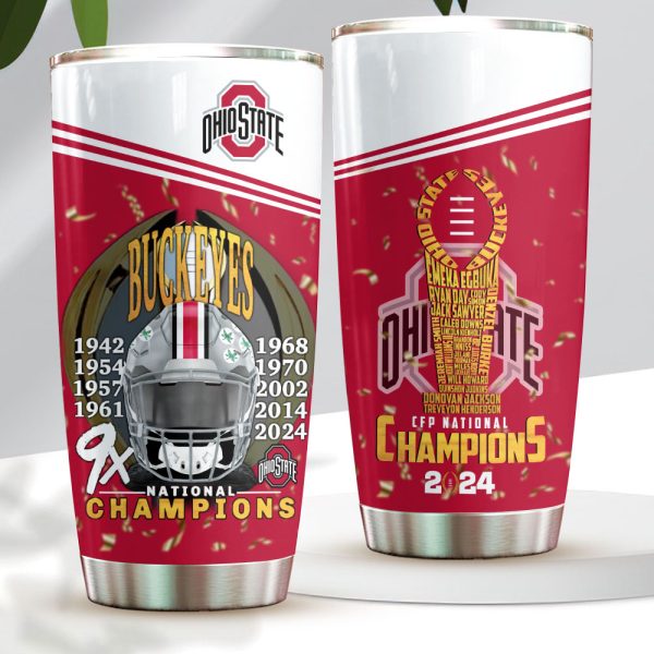 Ohio State Buckeyes Football Tumbler Cup - HOATT 8355