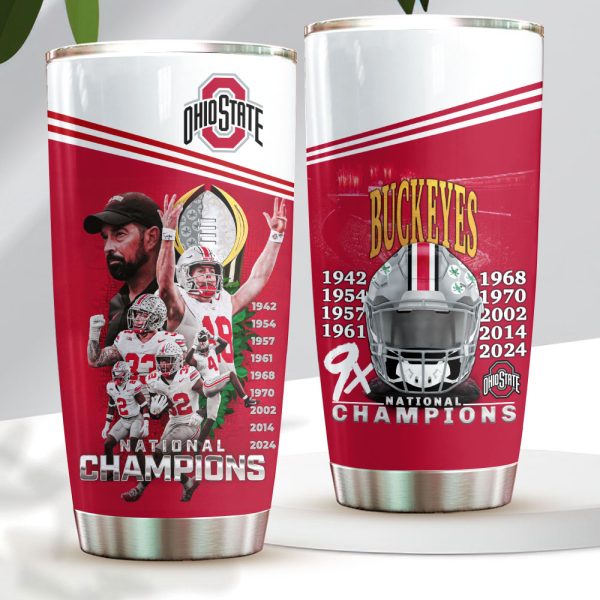 Ohio State Buckeyes Football Tumbler Cup - HOATT 8357