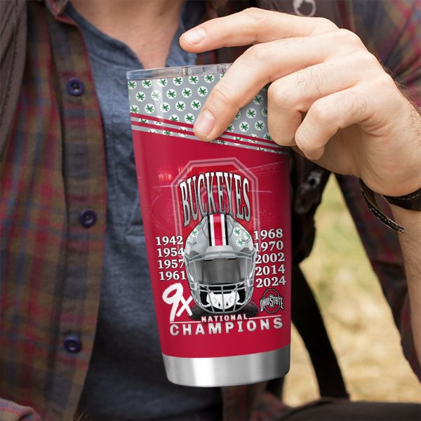 Ohio State Buckeyes Football Tumbler Cup - HOATT 8412