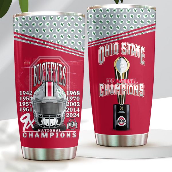 Ohio State Buckeyes Football Tumbler Cup - HOATT 8412