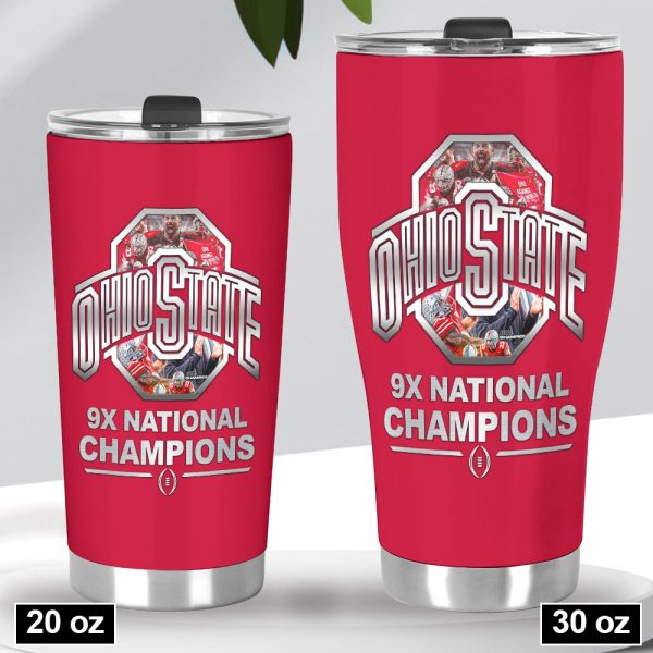 Ohio State Buckeyes Football Tumbler Cup - HOATT 8704