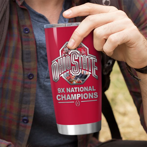 Ohio State Buckeyes Football Tumbler Cup - HOATT 8704