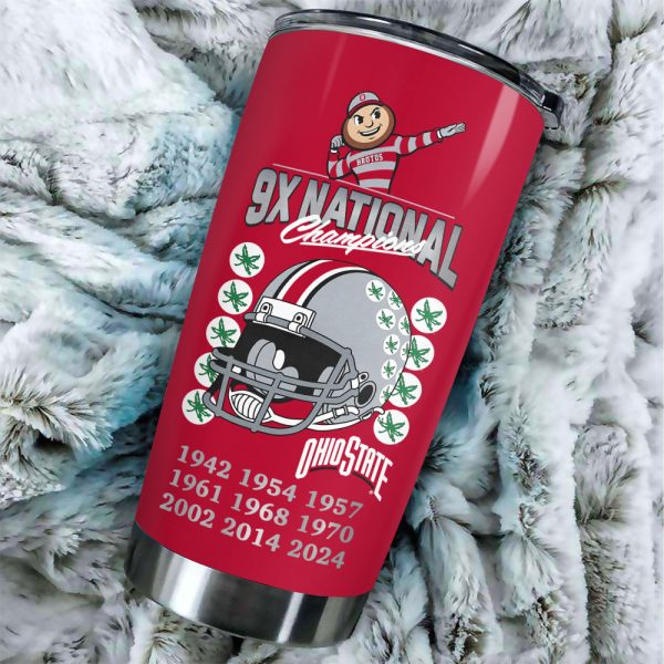 Ohio State Buckeyes Football Tumbler Cup - HOATT 8704