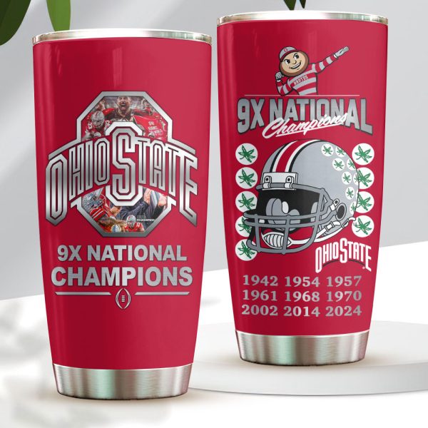 Ohio State Buckeyes Football Tumbler Cup - HOATT 8704