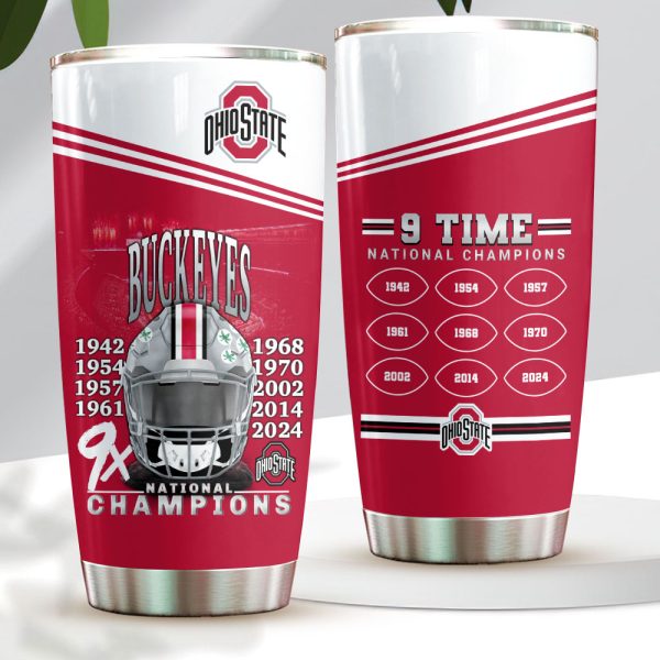 Ohio State Buckeyes Football Tumbler Cup - HOATT 8733